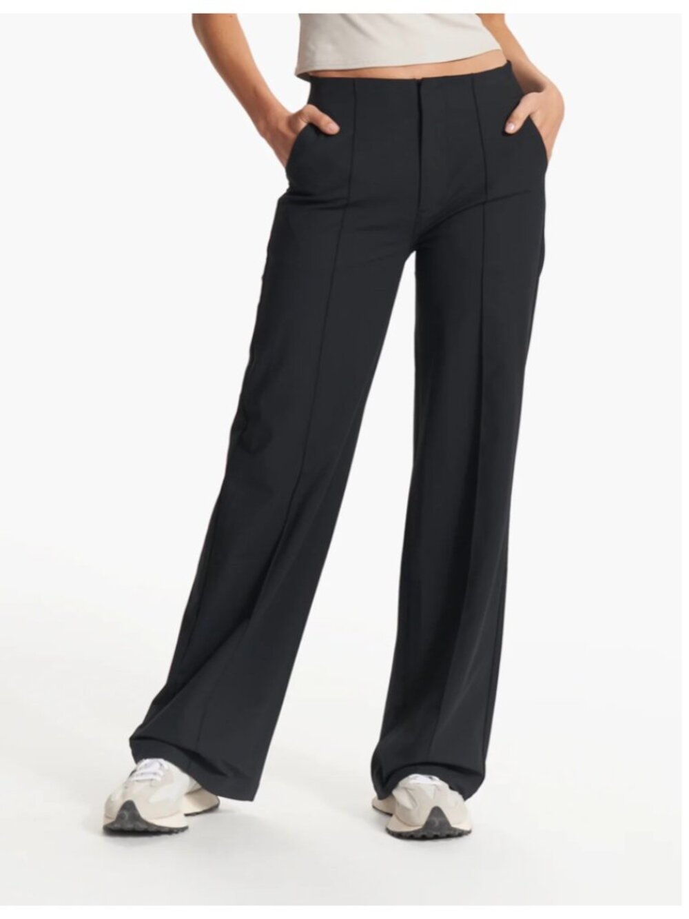 Vuori Meta WideLeg Pant Black Size Medium